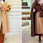 پالتو بلند پاییزی فوتر؛ ۱۵ مدل شیک و ترند ۲۰۲۵ برای استایل زنانه خاص