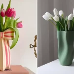 گلدان رومیزی فانتزی؛ ۱۵ مدل محبوب دخترانه با رنگ‌های لطیف و طراحی فانتزی