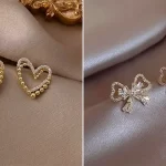 گوشواره کیوت طلا؛ ۱۵ عکس از مدل‌های ظریف و ترند دخترانه ۲۰۲۵